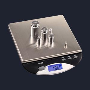 Electronic Kitchen Scale Standard Weight Auto Calibration