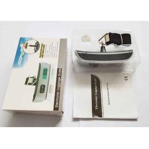 3V CR2032 Battery LCD 50kg Electronic Luggage Scale