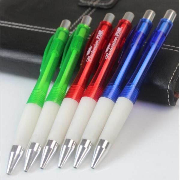 Buy Customized logo print plastic pen cheapest promotional plastic ball pen at wholesale prices