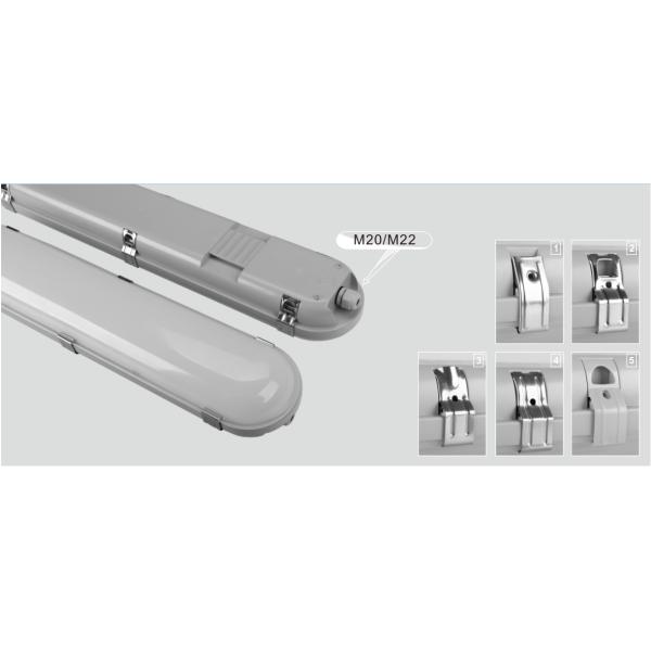 40W 5 Years Warranty IP65 LED Tri-proof Light For Warehouse Parking Lot