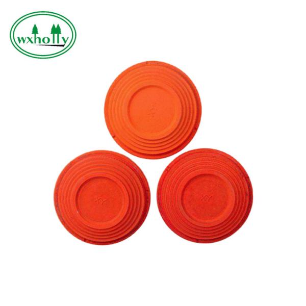 Buy Low Consistency Orange 110mm Dome Clay Shooting Targets at wholesale prices