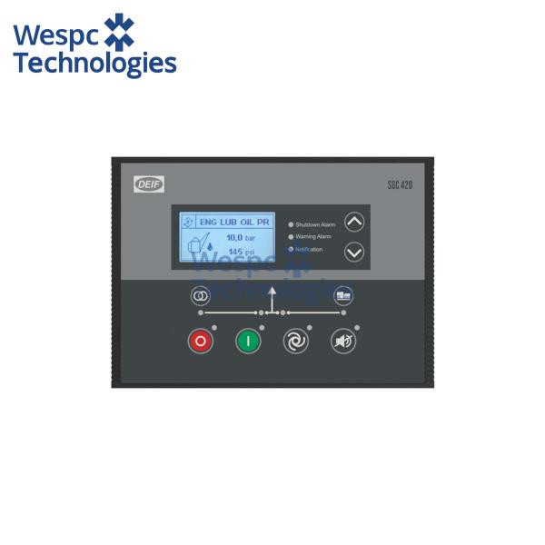WESPC Original SGC420 DEIF Genset Controller Designed for AMF Automatic Mains