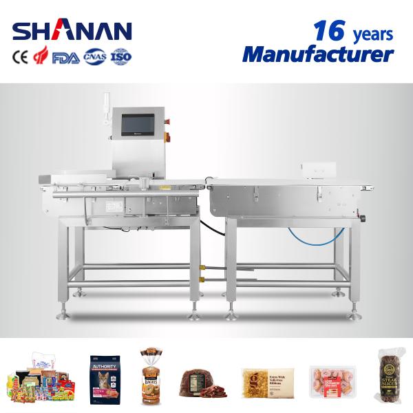 Buy Automatic Weighing Conveyor Checkweigher Food Packaging Manufacturer at wholesale prices