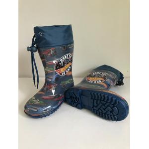 Boys Disney Character Pvc Rain Boots With Waterproof Cuff