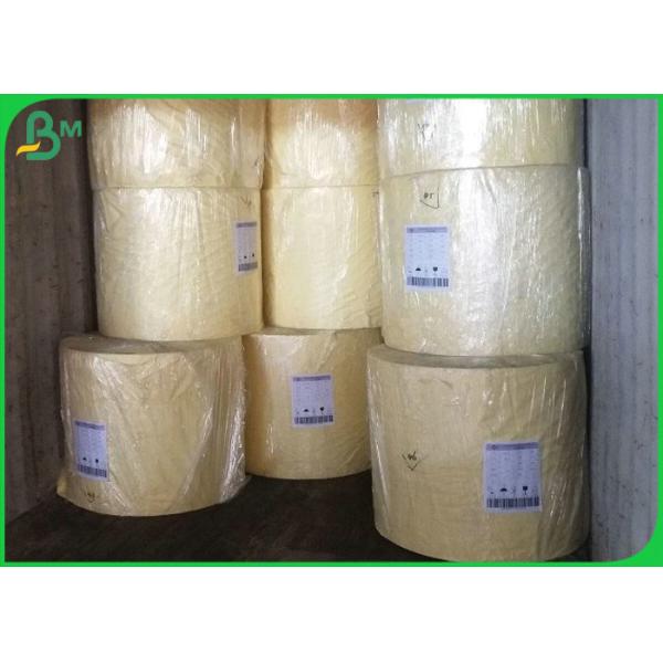 Jumbo Rolls 70gsm 120gsm Strong Quality Natural White Craft Paper For Paper Bags