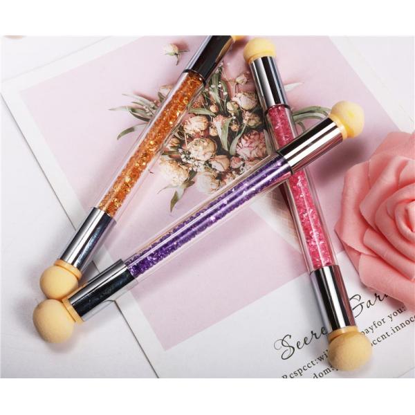 Nail Gradient Shading Pen Double Head Sponge Acrylic Nail Brush for Nail Art Painting