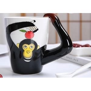 Coffee Shops Creative 450CC 9cmx11cm Gorilla Mug