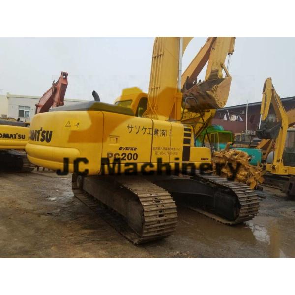 Japan surplus backhoe used Komatsu excavator PC200-6, particulaly suitable for the Philippines