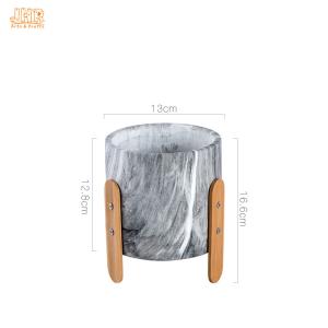 Mini Flower Pots Round Succulents Pot Planters Tabletop Flowerpots Cement Pot