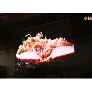 SMD3535 Advertising Transparent Led Curtain Display 7800 Cd/Sqm