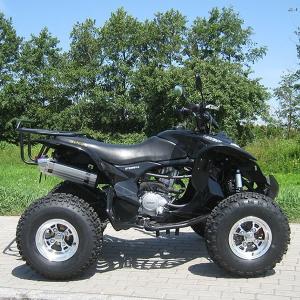250cc Extra Large Size Four Wheel Atv With Electric Start System Black