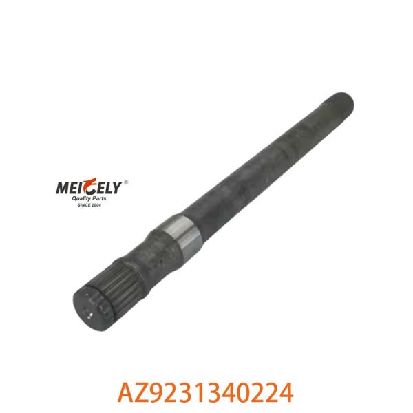 Buy SINOTRUK HOWO TRUCK Half Shaft Right Steel Component AZ9231340224 at wholesale prices