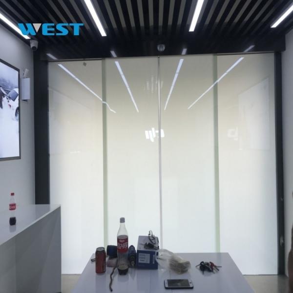 Dark Grey Customize PDLC Self Adhesive Film Explosion Proof Easy Installation