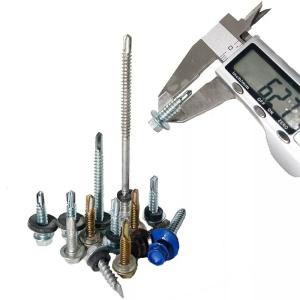 Metal Galvanized Hexagonal Hex Head Steel Self Drilling Screw Roofing Screw