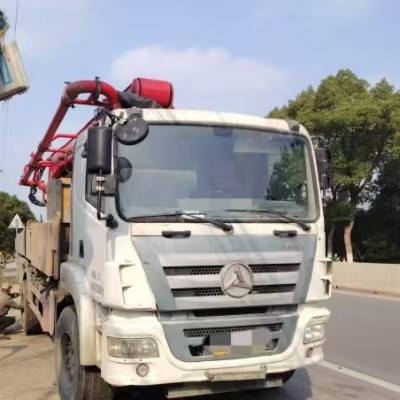 Used Concrete Pump Truck Original 2019 SANY 37m Small Concrete Pump Truck