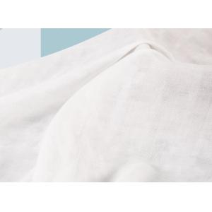 60S 168X86 White Double Gauze Fabric Cotton Gauze Blankets Environmentally