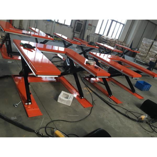 Low Profile Electric Scissor Lift Table 300kg 500kg 800kg Minimum Height 85mm