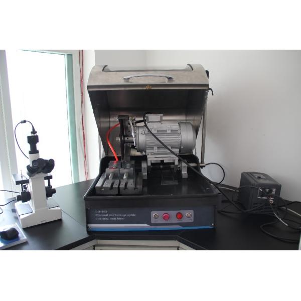 High Speed Electronic Metallographic Cutting Machine With ISO CE Certificate