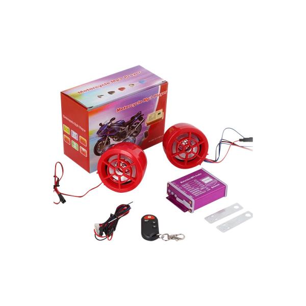 Buy Waterproof 100M SD Card Motorcycle MP3 Player Aluminum Materilal at wholesale prices