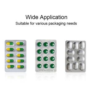 Al Pvc Tablet Capsule Automatic Pharmacy Blister Packing Machine