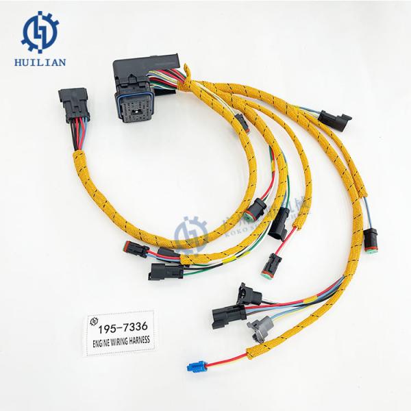 Buy Excavator Wire Harness 195-7336 Engine Harness Wiring Harness Fits For 3126B Engine at wholesale prices