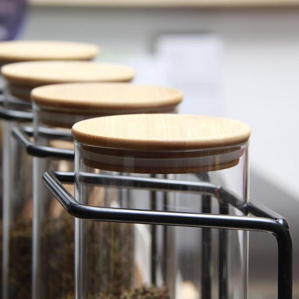 FDA Dried Fruits 1000ml Glass Sealed Display Bottle