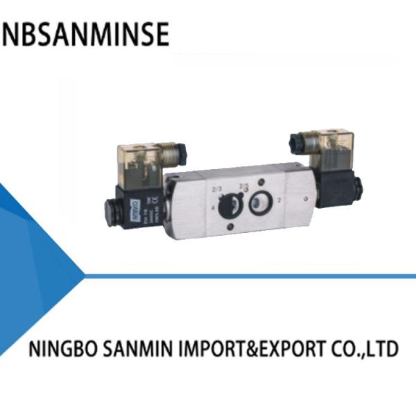 Double Electric Control Pneumatic Solenoid Valve 120C 5/2 Conversion 3/2 0.2-1