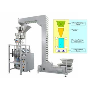 Stainless Steel Vertical Packaging Machine , Rice Packing Machine With
