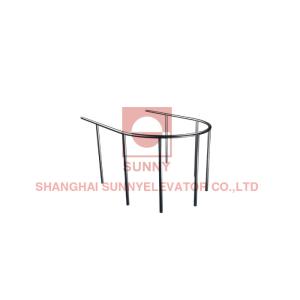 Stainless Steel Observation Elevator Handrails For Panoramic Passenger Elevator