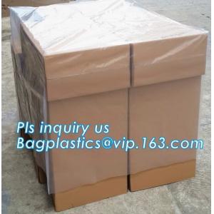 Plastic Pallet Cover Suppliers Printable Polyethylene Pallet Cover Bags, easy