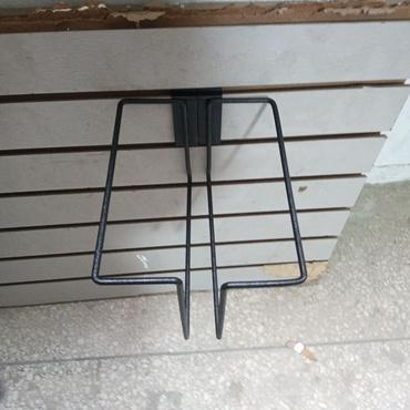 Buy Adjustable Wire Slatwall Brackets, 1 left and 1 right per set at wholesale prices