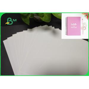 China Eco - Friendly 120um 140um White Coated Stone Paper For Notebook Waterproof on sale