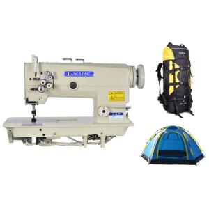 Twin Needle Vertical Hook 240V Needle Feed Sewing Machine