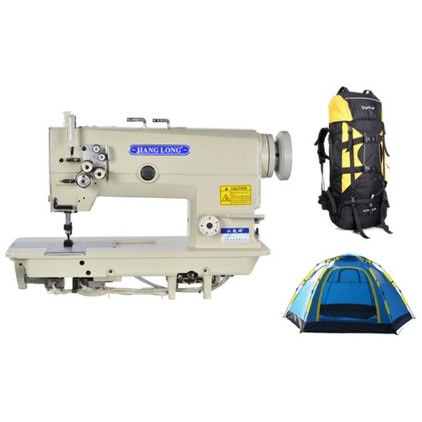 Buy Twin Needle Vertical Hook 240V Needle Feed Sewing Machine at wholesale prices