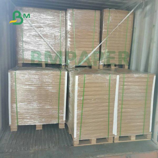 Buy 31 Inch 35 Inch 75gsm 85gsm Brown Kraft Semi Extensible Paper For Cements Bags at wholesale prices