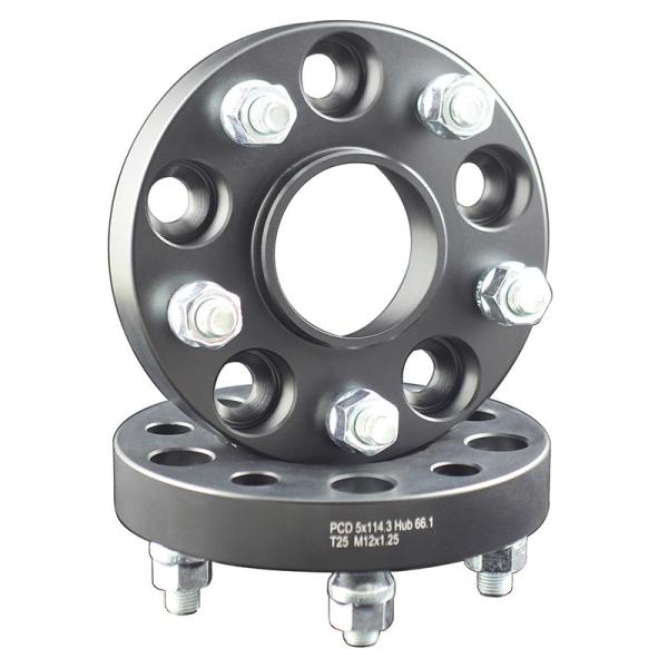 25mm Hubcentric Forged Aluminum Wheel Spacers For NISSAN 5x114.3