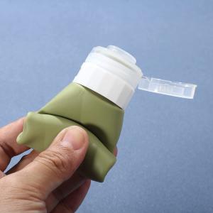 Braid Shape Refill Squeeze Silicone Travel Bottles 90ml For Toiletries