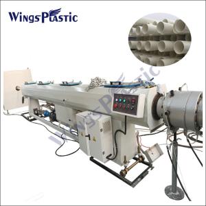 Quality Plastic PVC Electric Threading Pipe Making Machine / Extrusion Line for sale