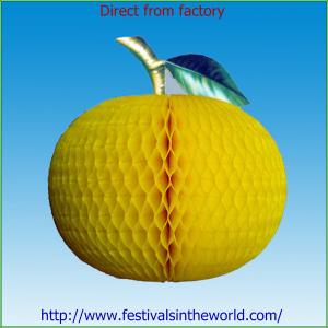 Quality Yellow Color Honeycomb Summer Decorations in Event &amp; Party Supplies for sale