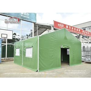Self Cleaning Custom Canvas Waterproof Military Tents With Sidewalls