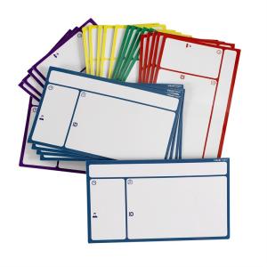 Dry Erase Magnetic Whiteboard Sticker Kanban Board Cards Custom Design