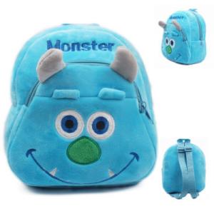 China New Monsters University Sulley Kids School Backpacks Personalized , Blue on sale