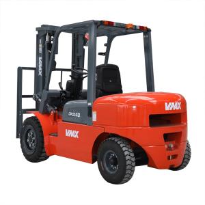 Diesel Trucks 4 Ton Forklift / Four Wheel Drive Forklift Automatic Transmission
