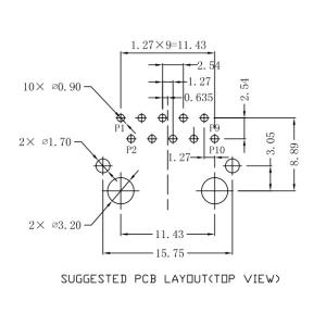 LPJG0811-1CNL | MJRR0514 Magnetic RJ45 Jack , Gigabyte Fiber Port