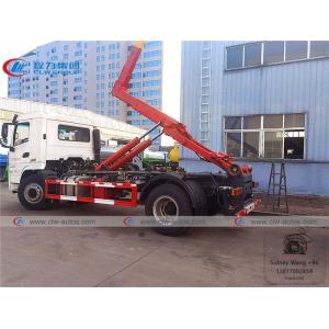 Shacman 10 Ton Hydraulic Hooklift Garbage Truck With 10000L Container