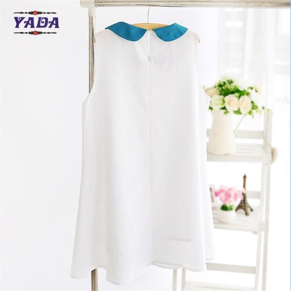 One piece sleeveless a line design elegant mini formal office dresses long dress chiffon new style for women