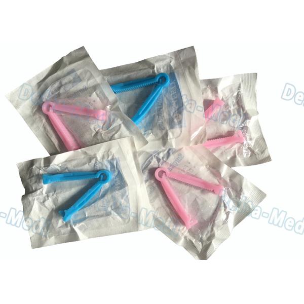 Disposable Medical Plastic Products Medical Umbilical Cord Clamp Customized Size