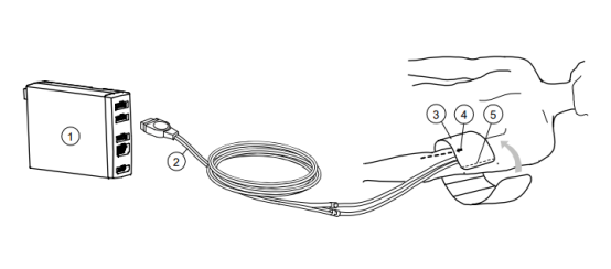 GE B20 Patient Monitor NIBP Non-Invasive Blood Pressure Module Assembly 2047658-001