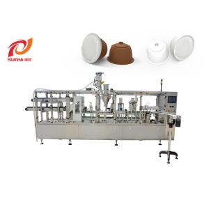 Double Lanes 25L Dolce Gusto Coffee Filling Sealing Machine