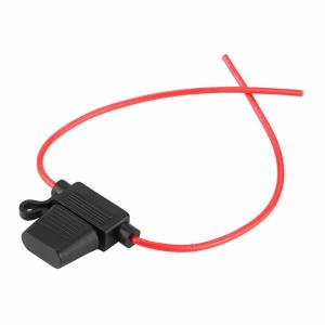 32V In Line Auto Car Fuse Holder 24 AWG To 12 AWG